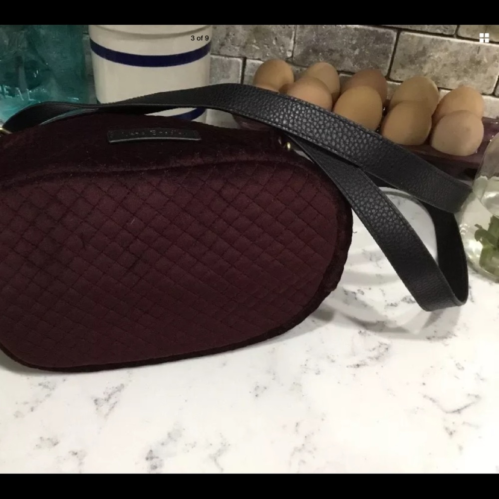 Vera Bradley Carson Mini Hobo Velvet Crossbody - Picture 6 of 8